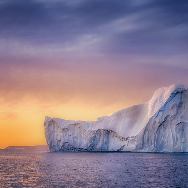 Glacier Ilulissat au Groenland