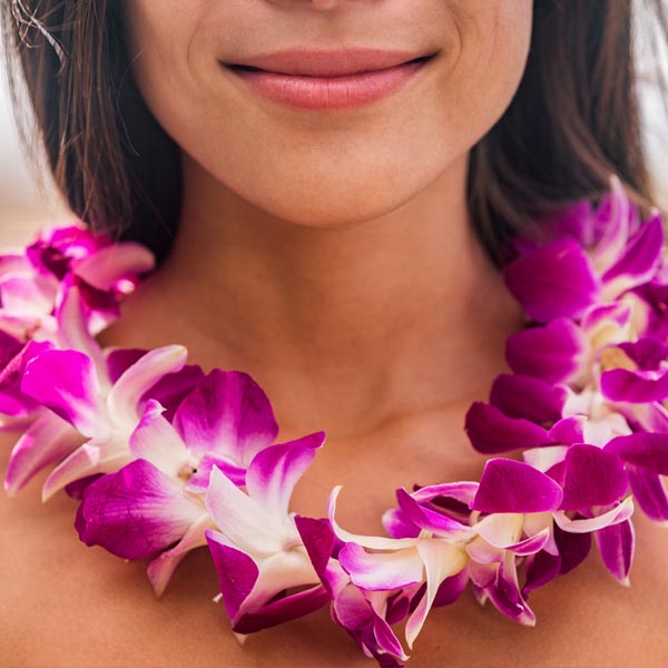 Collier de fleurs - Esprit d'Aloha